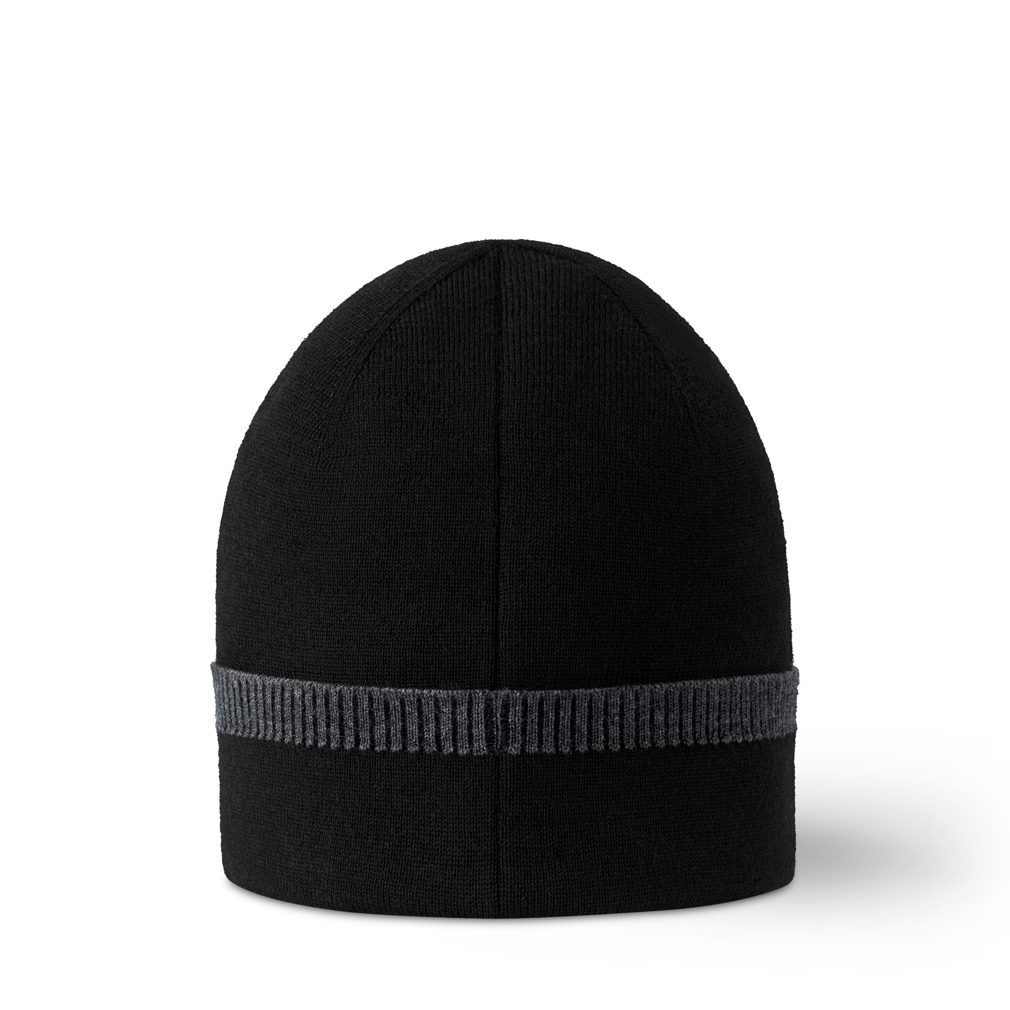 LOUIS VUITTON ビーニー LVアヘッド1.1 ブラック Louis Vuitton Beanie LV Ahead 1.1 Black Cashmere Ribbed Knit Cap